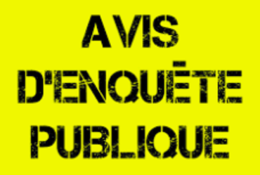 Lire la suite : AVIS D’ENQUETE PUBLIQUE